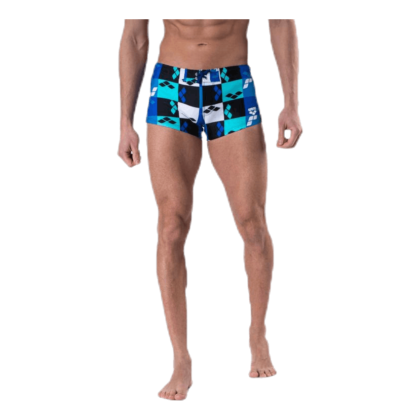 Factory Low Waist Short Blue