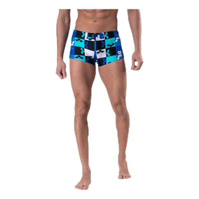 Factory Low Waist Short Blue