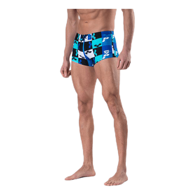 Factory Low Waist Short Blue