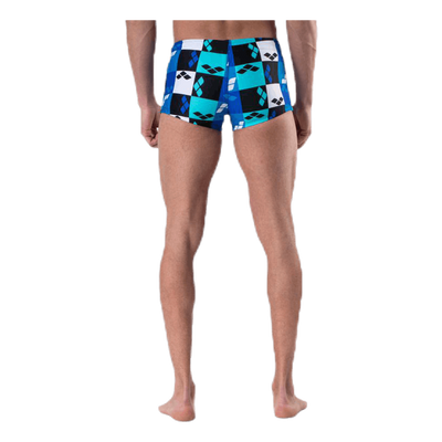 Factory Low Waist Short Blue