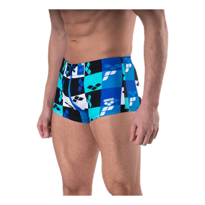 Factory Low Waist Short Blue
