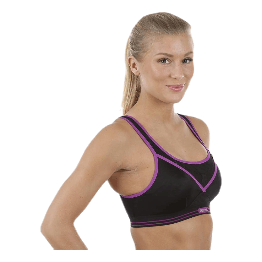 Ultimate Gym Bra Purple/Black