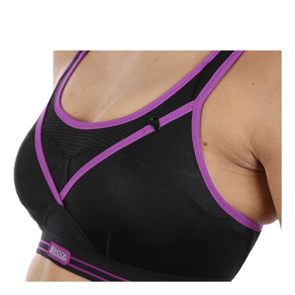 Ultimate Gym Bra Purple/Black