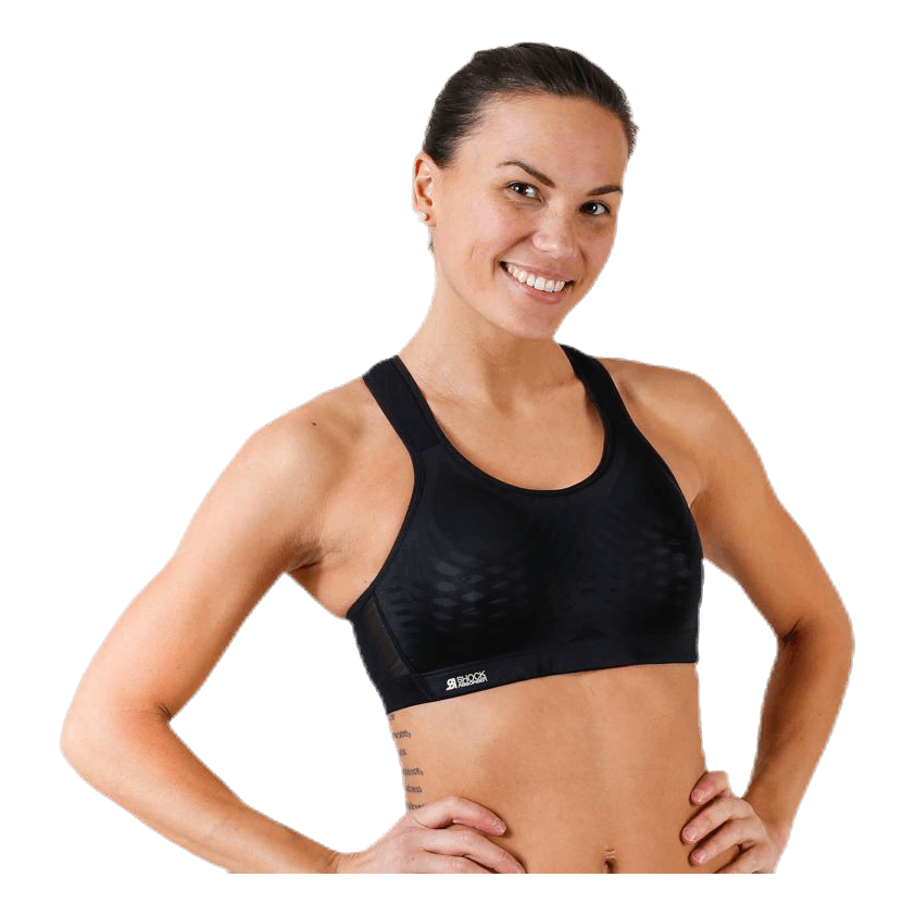 Ultimate Fly Bra Black/Grey