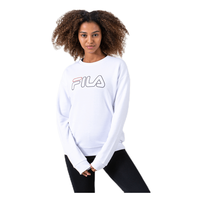 Lara Crew Sweat White