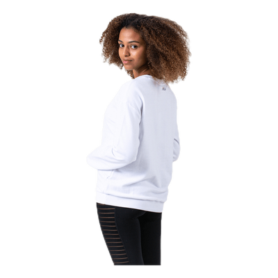 Lara Crew Sweat White