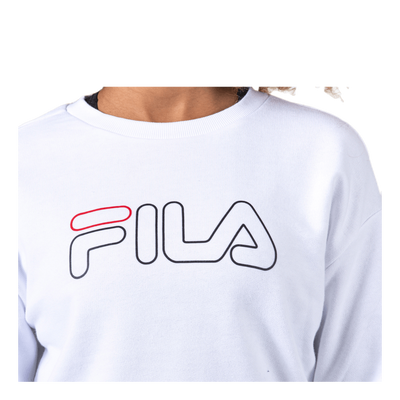 Lara Crew Sweat White