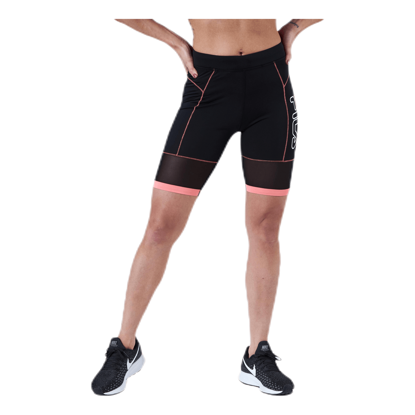 Amser Short Tight Pink/Black