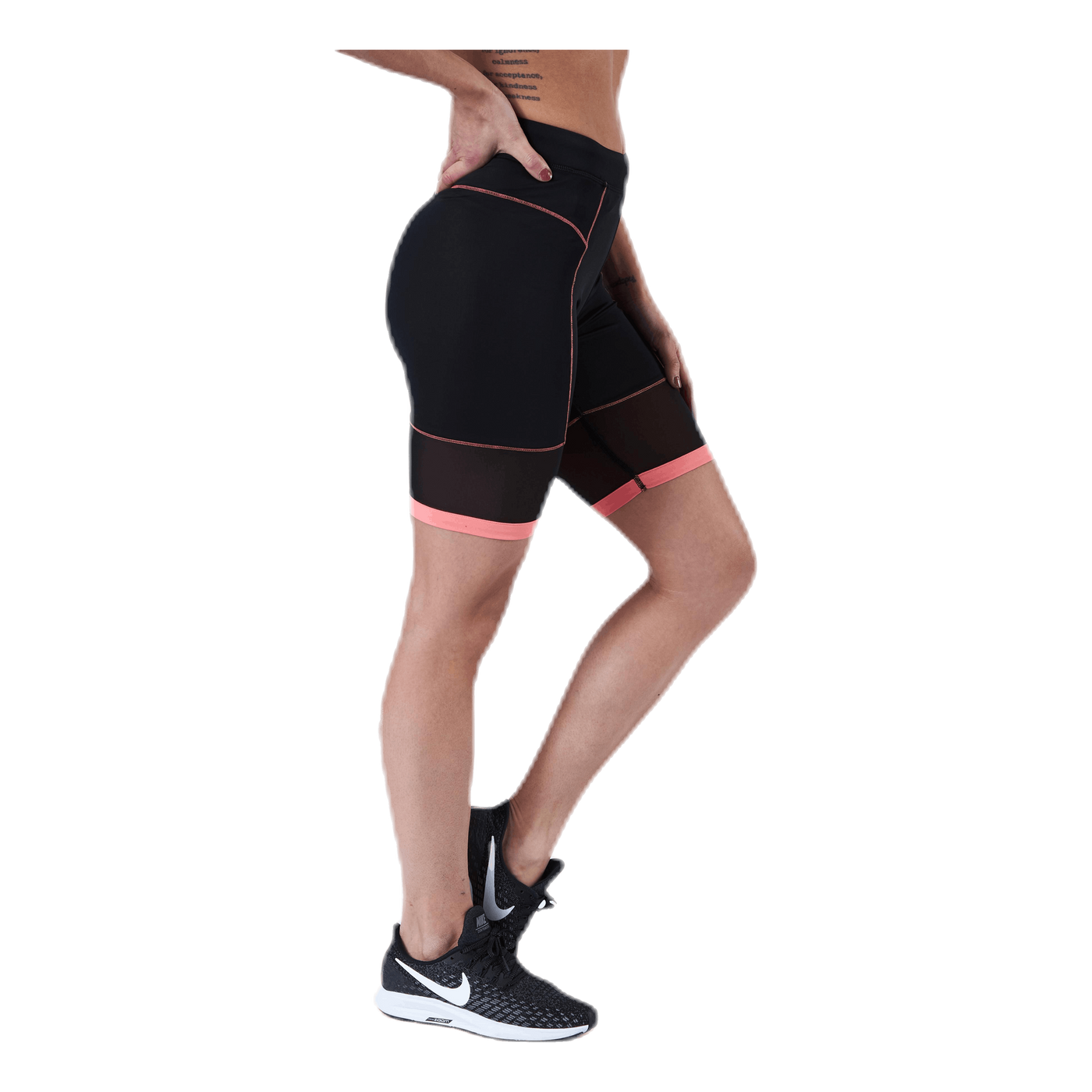 Amser Short Tight Pink/Black