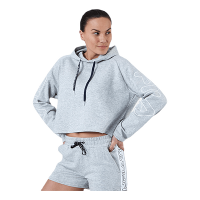 Leanna Cropped Hoody Grey