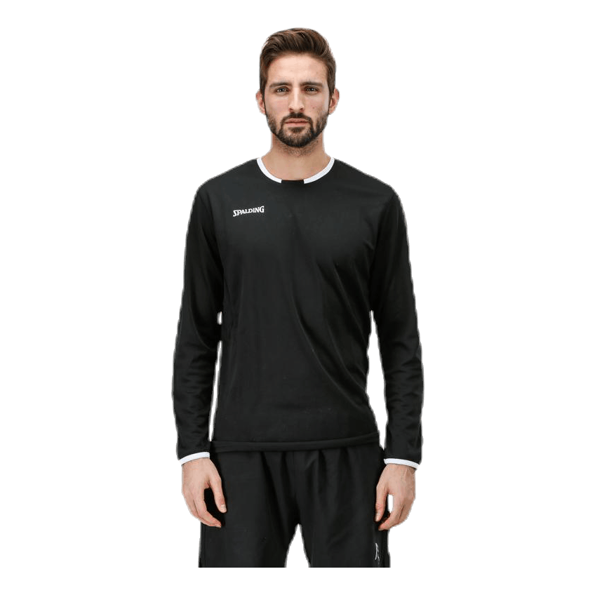Move Shooting Shirt L/S White/Black