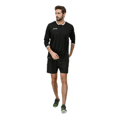 Move Shooting Shirt L/S White/Black
