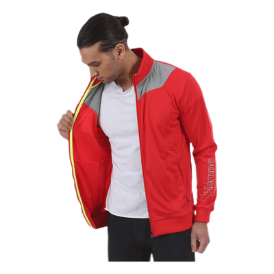 Core 2.0 Poly Jacket Grey/Red