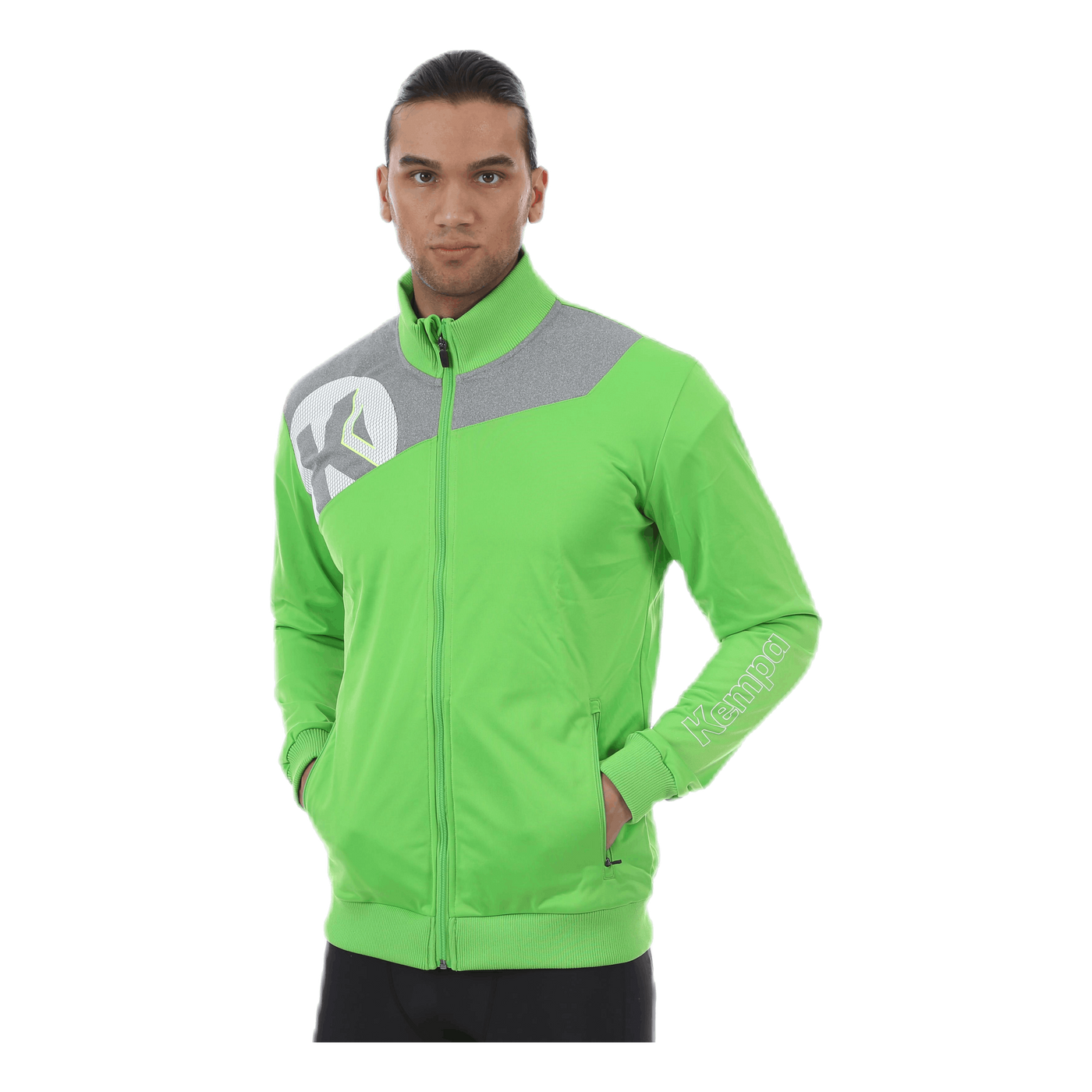 Core 2.0 Poly Jacket Green/Grey