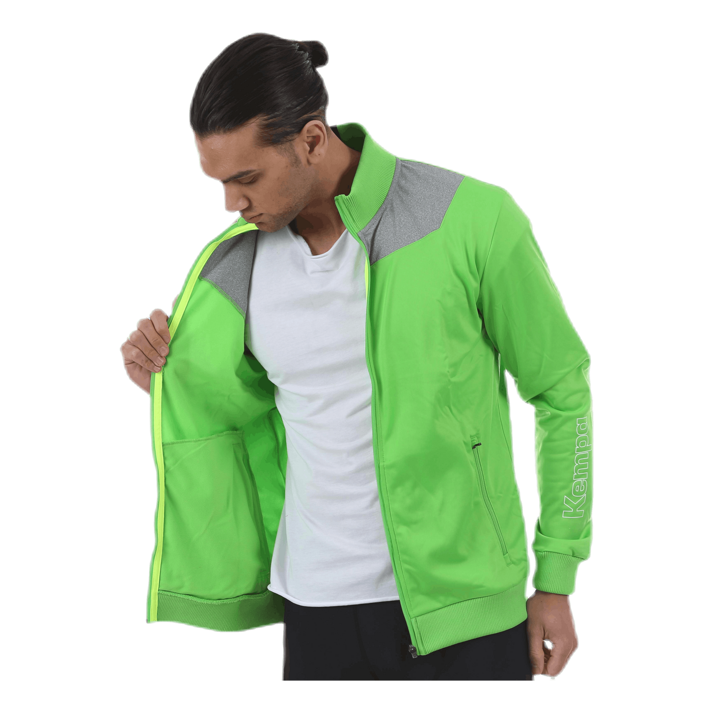 Core 2.0 Poly Jacket Green/Grey