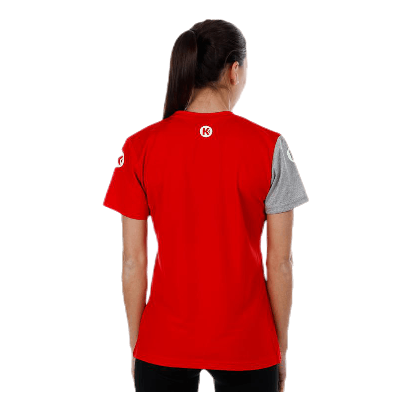 Core 2.0 Shirt W Grey/Red