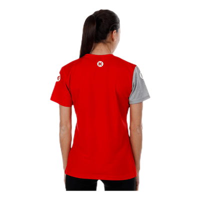 Core 2.0 Shirt W Grey/Red