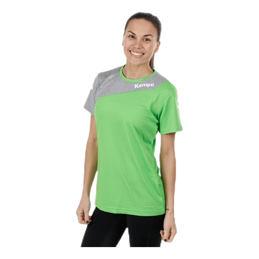 Core 2.0 Shirt W Green/Grey