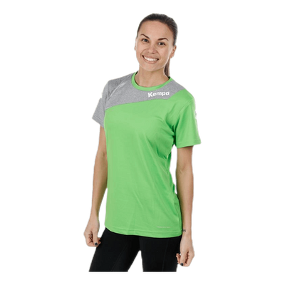 Core 2.0 Shirt W Green/Grey