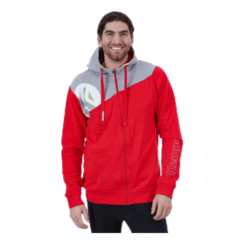 Core 2.0 Hood Jacket Grey/Red