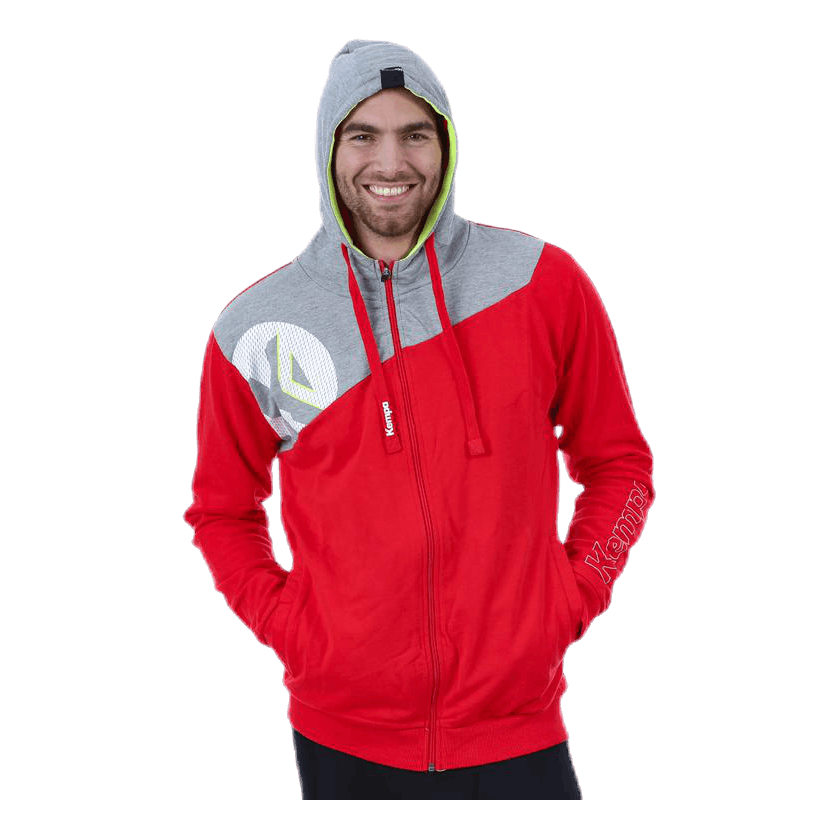 Core 2.0 Hood Jacket Grey/Red