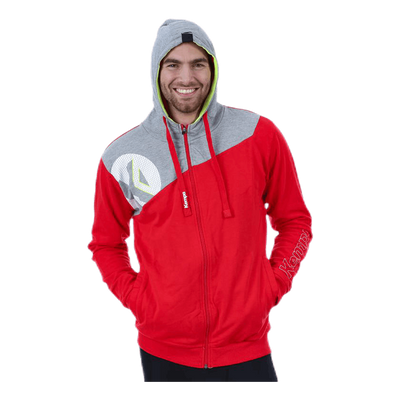 Core 2.0 Hood Jacket Grey/Red