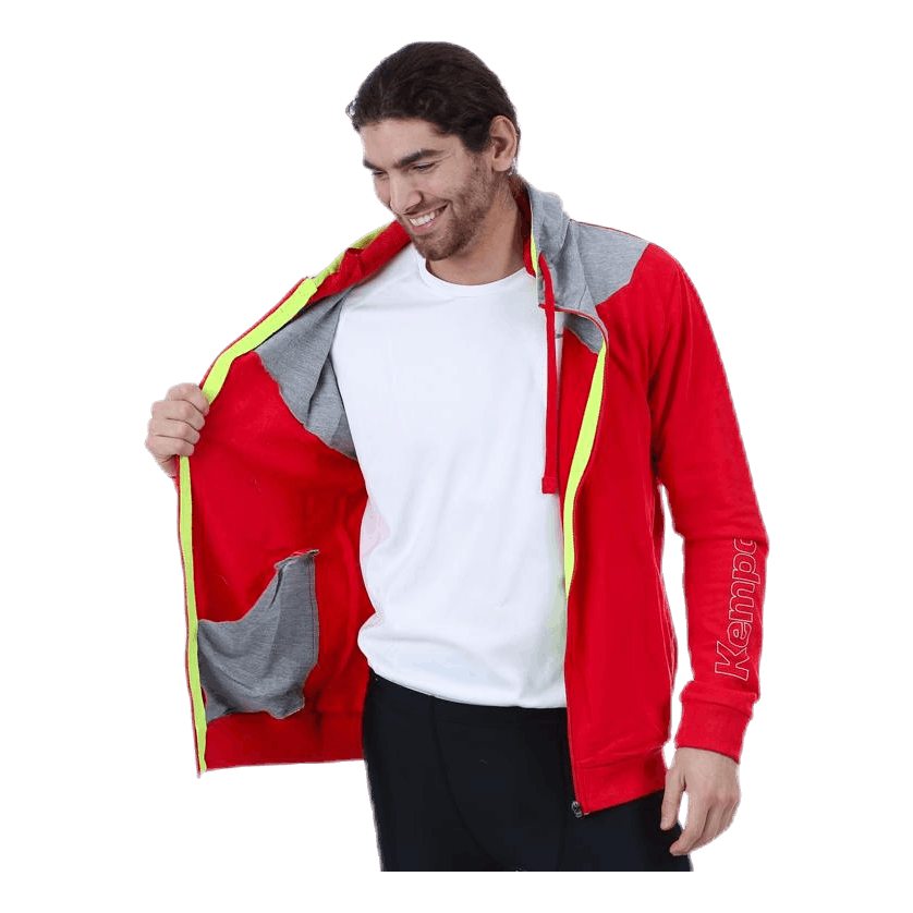 Core 2.0 Hood Jacket Grey/Red