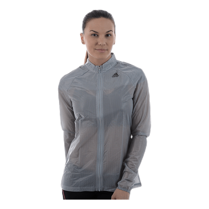AdiZero Ghost Jacket W Grey