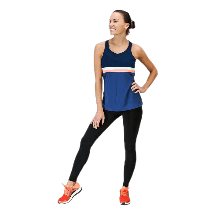 Club Tank W Blue/Orange