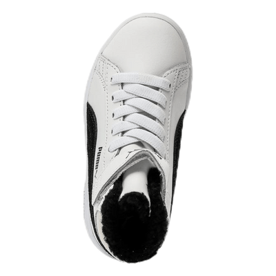 Puma Smash v2 Mid L Fur V PS White