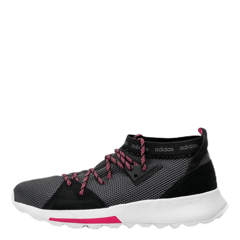 Quesa Shoes Core Black / Grey Five / Shock Pink