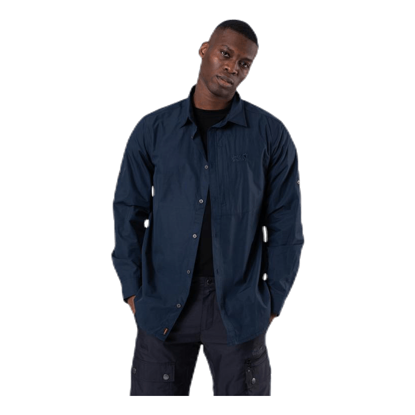 Lakeside Roll-Up Shirt Blue