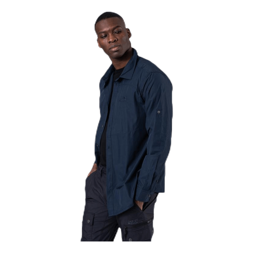 Lakeside Roll-Up Shirt Blue