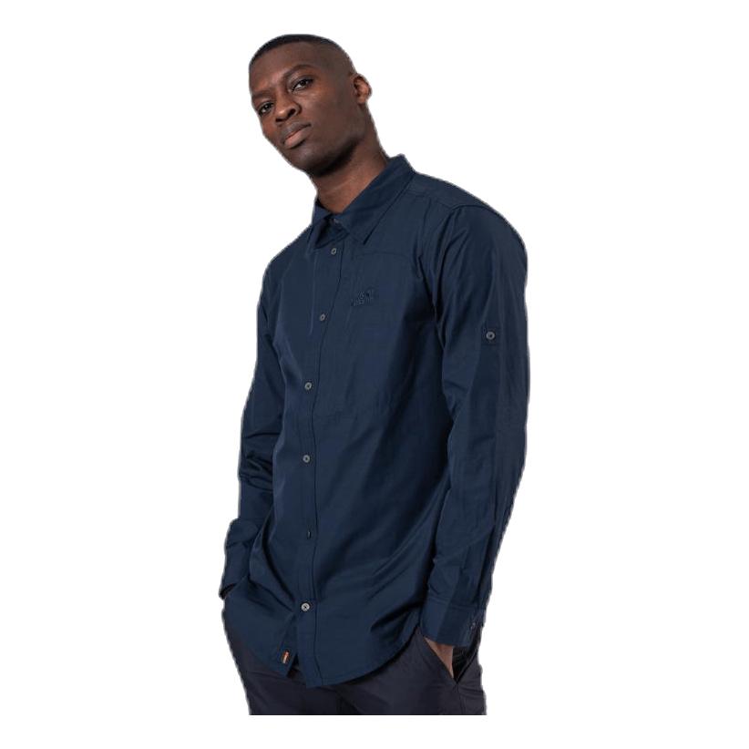 Lakeside Roll-Up Shirt Blue