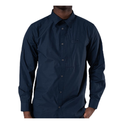 Lakeside Roll-Up Shirt Blue