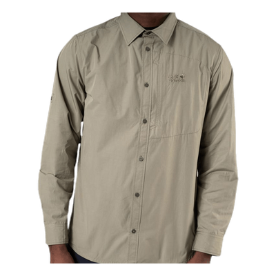 Lakeside Roll-Up Shirt Beige