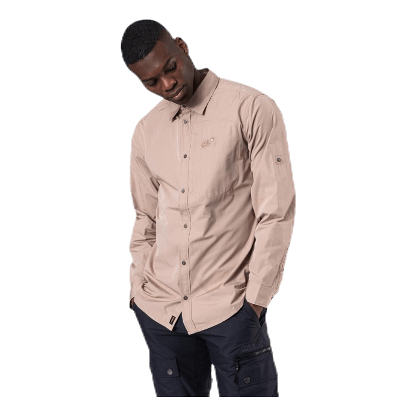 Lakeside Roll-Up Shirt Beige