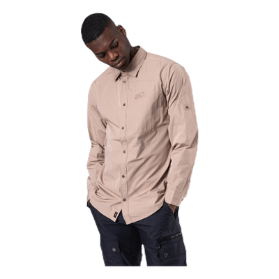 Lakeside Roll-Up Shirt Beige