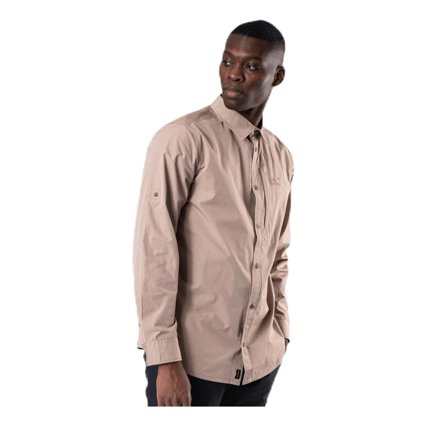 Lakeside Roll-Up Shirt Beige