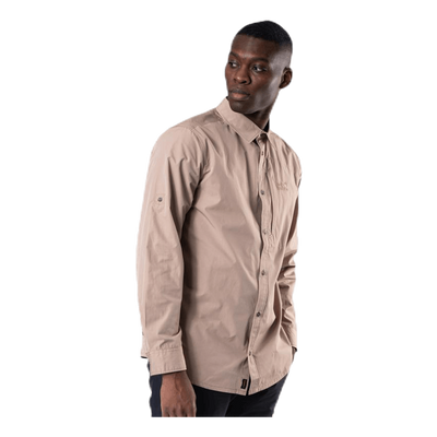 Lakeside Roll-Up Shirt Beige