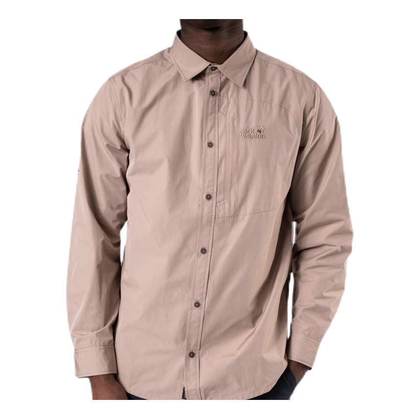 Lakeside Roll-Up Shirt Beige
