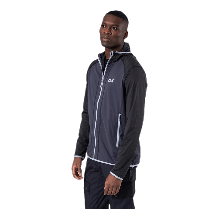 Hydro Hooded Light Jacket Grey