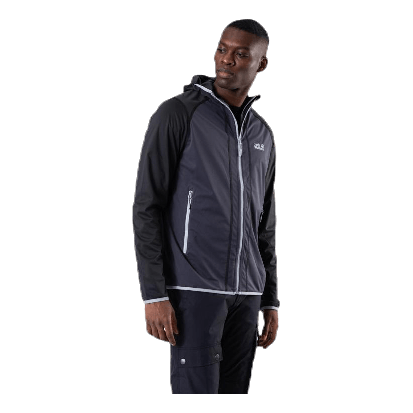 Hydro Hooded Light Jacket Grey