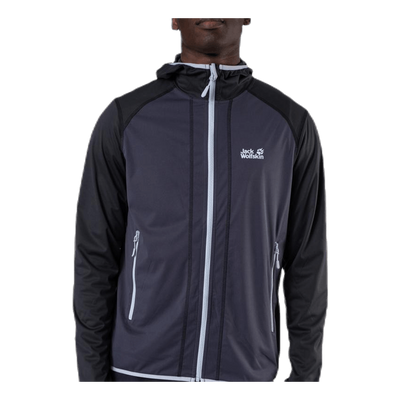 Hydro Hooded Light Jacket Grey