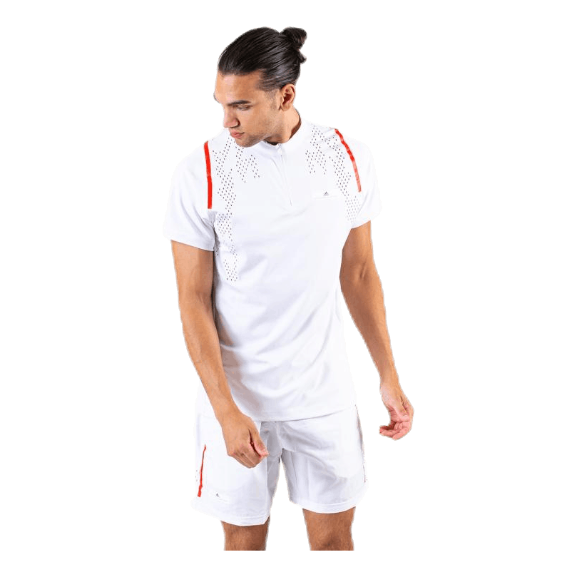ASMC Zipper Tee White