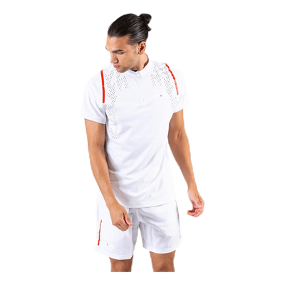 ASMC Zipper Tee White