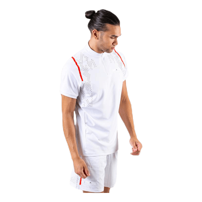 ASMC Zipper Tee White