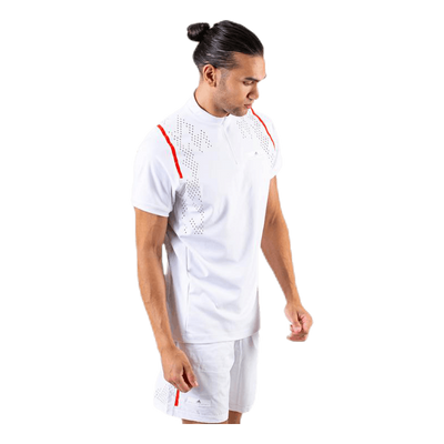 ASMC Zipper Tee White