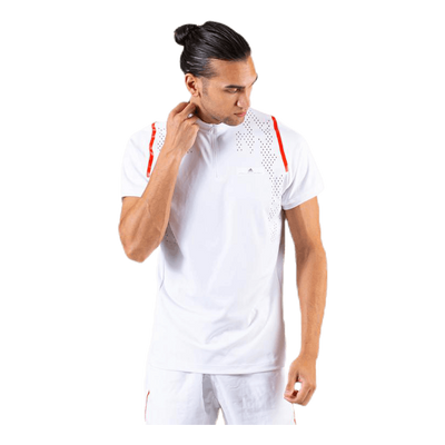 ASMC Zipper Tee White