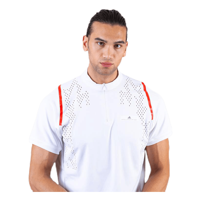 ASMC Zipper Tee White